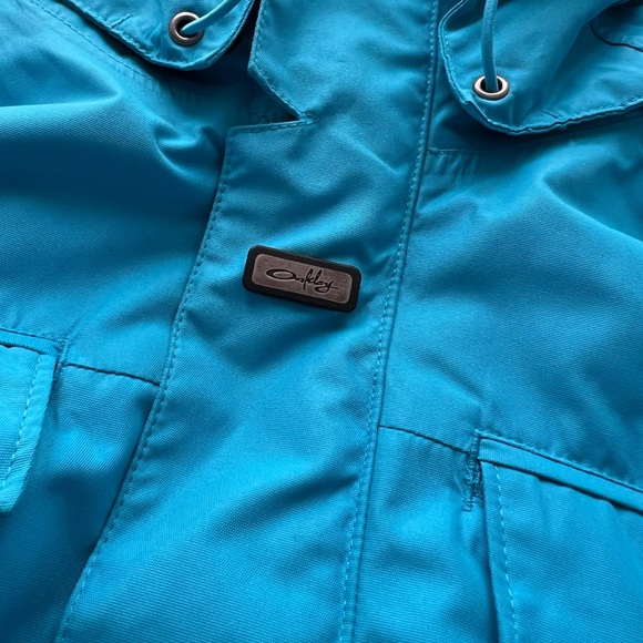 Oakley Teal Insulated Winter Snow Ski/Snowboard Jacket - Picture 17 of 17